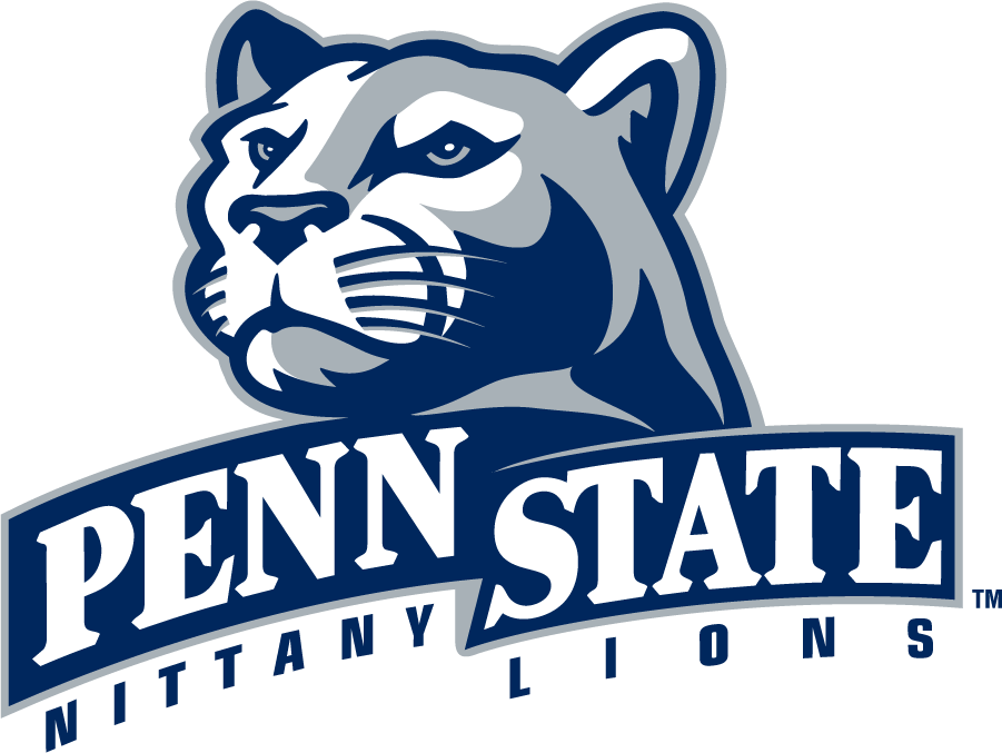 Penn State Nittany Lions 1996-2008 Secondary Logo diy iron on heat transfer...